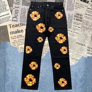 Levi's Denim Tears Men's Black Co-Branded Jeans